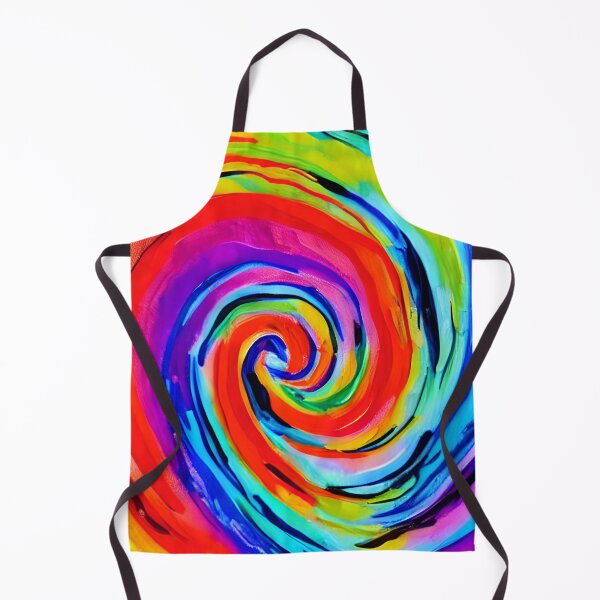 Item preview, Abstract Rainbow Swirl Painting designed and sold by Alt-Art-Digital.