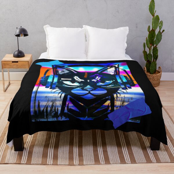 Item preview, Graffiti Cyberpunk Cat designed and sold by GoPublicTeam.