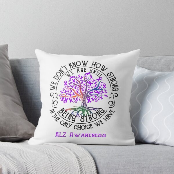 Item preview, ALZ Awareness - Being Strong In The Only Choice We Have designed and sold by CansellBar.