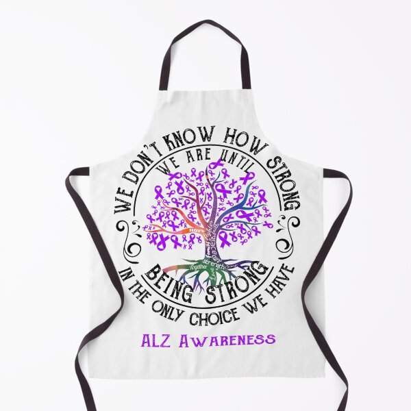 Item preview, ALZ Awareness - Being Strong In The Only Choice We Have designed and sold by CansellBar.