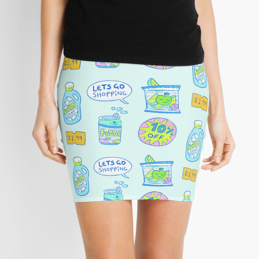 Item preview, Mini Skirt designed and sold by doodledate.