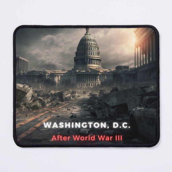 Item preview, No war World War III AI Illustration Series designed and sold by Pro-Political.