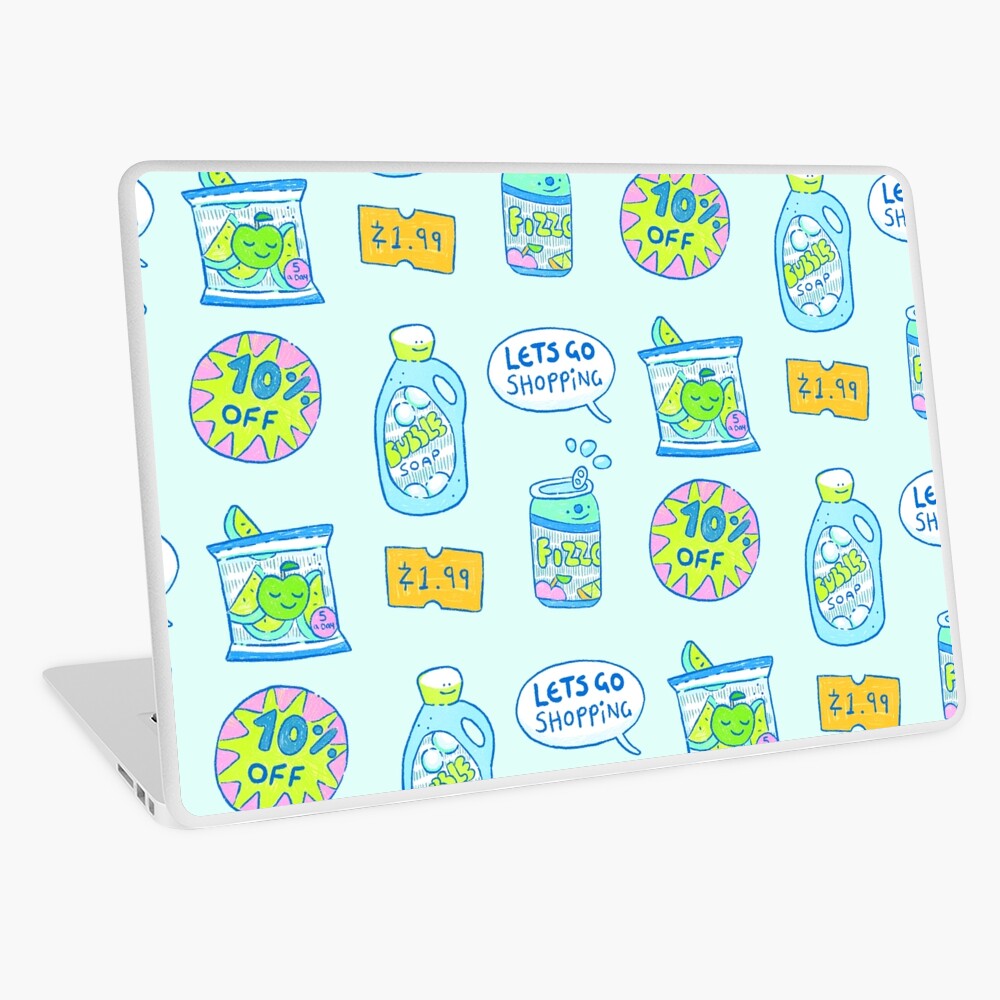 Item preview, Laptop Skin designed and sold by doodledate.