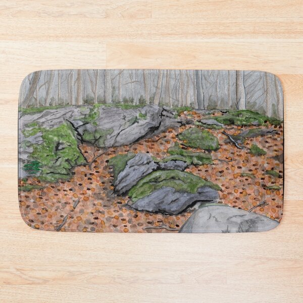 Item preview, Morning at Stavanger Botanical Gardens designed and sold by Dayanna Knight.