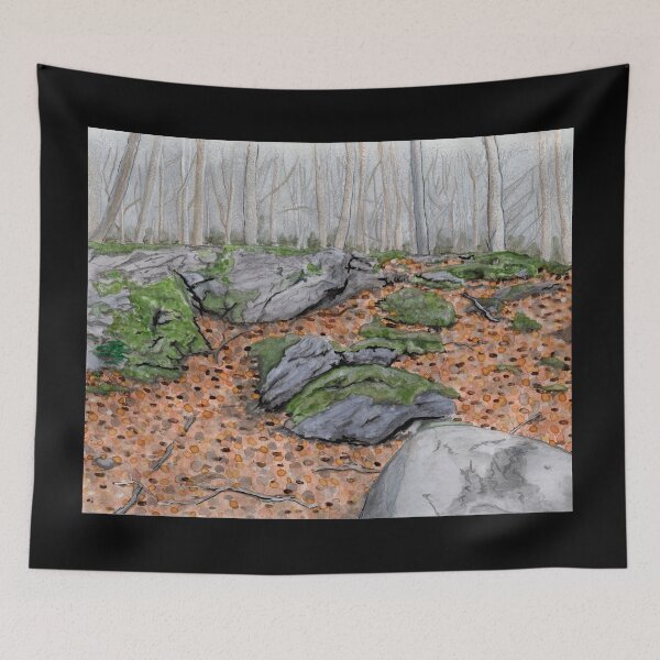 Item preview, Morning at Stavanger Botanical Gardens designed and sold by Dayanna Knight.