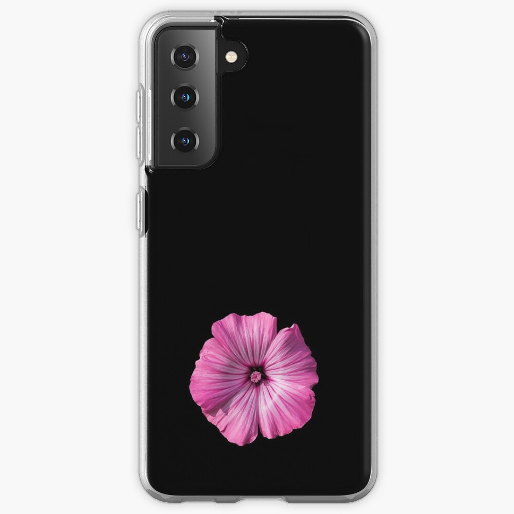 Pink Hibiscus Flower Case & Skin for Samsung Galaxy