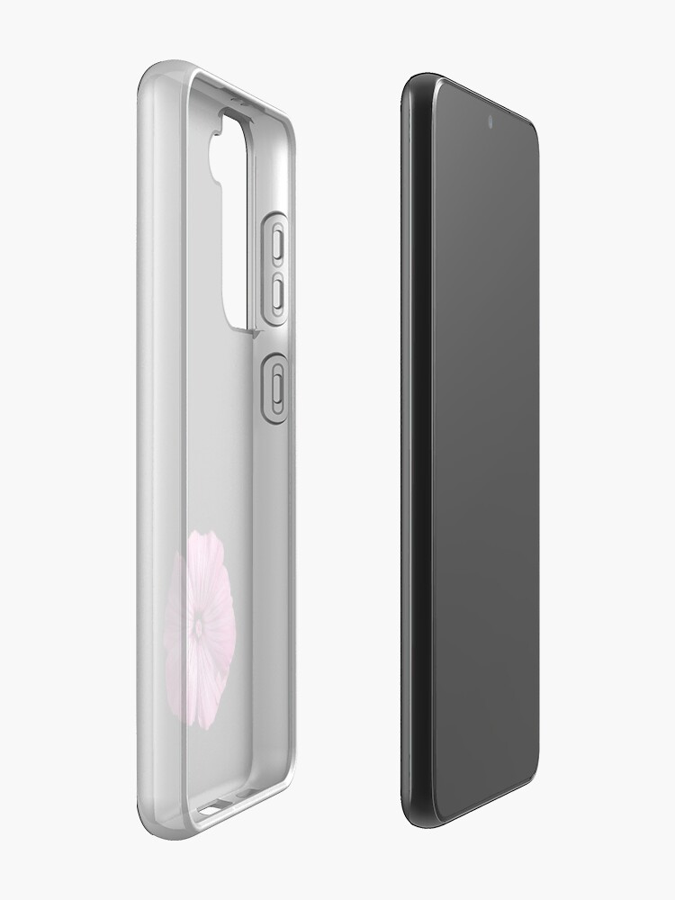 Alternate view of Pink Hibiscus Flower Case & Skin for Samsung Galaxy