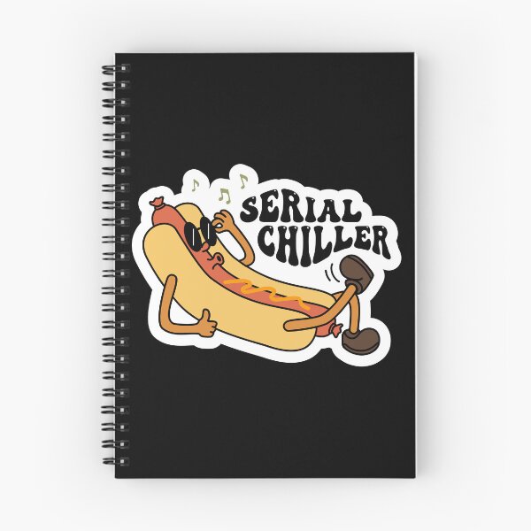 Item preview, Serial Chiller Sarcastic Hot Dog Design designed and sold by RepublicOfFire.