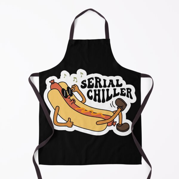 Item preview, Serial Chiller Sarcastic Hot Dog Design designed and sold by RepublicOfFire.