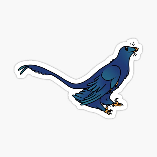 Cute Microraptor Sticker