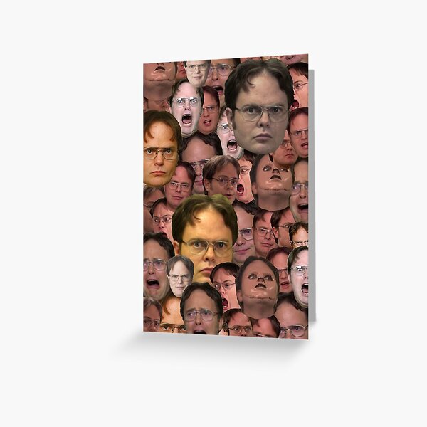 Vista previa del artículo con la obra «Lo mejor de Dwight Schrute», diseñado y vendido por Mangobarbecue.