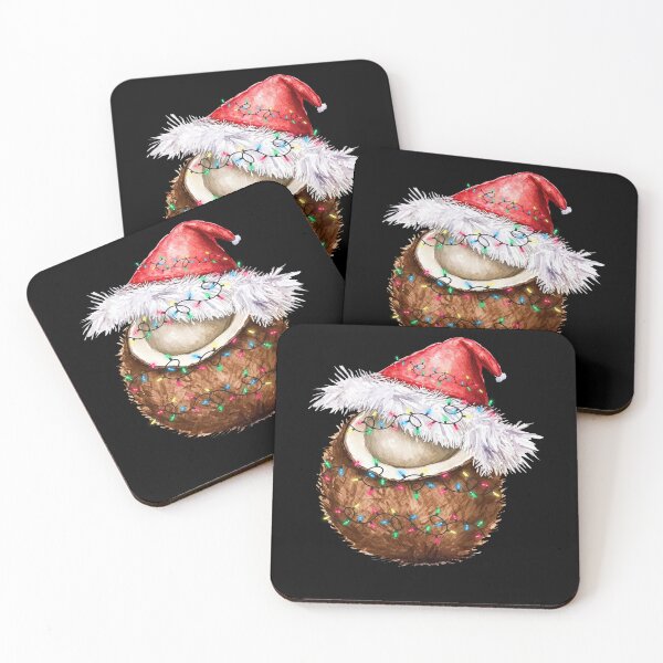 Item preview, Coconut Christmas Tree Lights Xmas Fruit Coconut designed and sold by JasKei-Designs.