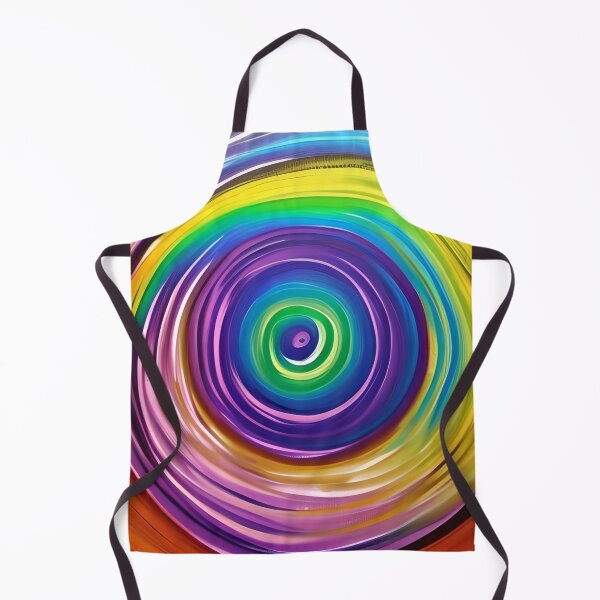 Item preview, Abstract Rainbow Swirl Painting designed and sold by Alt-Art-Digital.