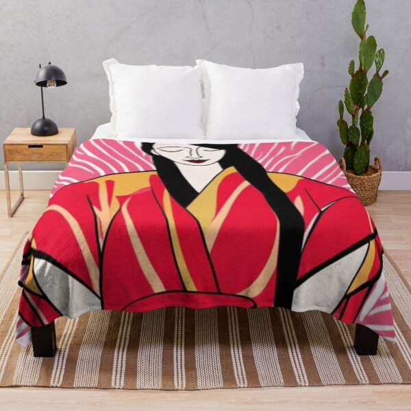 Item preview, Contemporary Cartoon Geisha Beauty designed and sold by DesignerKin.