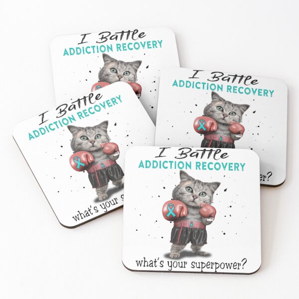 Item preview, Addiction Recovery Warrior - I Battle Addiction Recovery What Is Your Superpower? designed and sold by Jennpak.