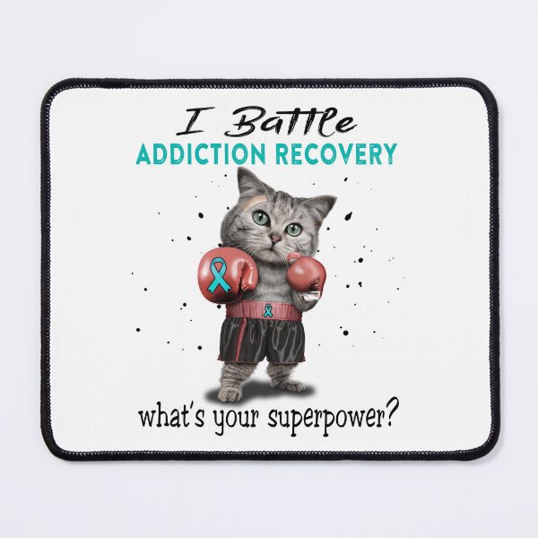 Item preview, Addiction Recovery Warrior - I Battle Addiction Recovery What Is Your Superpower? designed and sold by Jennpak.