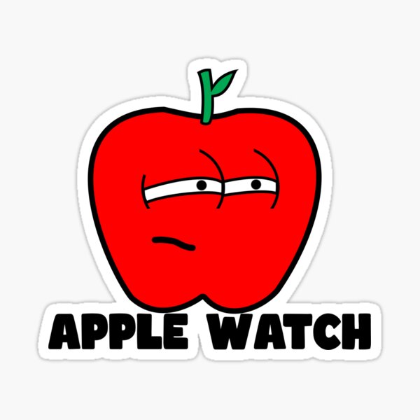 "Apple Watch" Sticker for Sale by TheAdamLee Redbubble