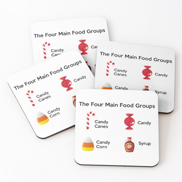 Item preview, Elf - The Four Main Food Groups designed and sold by Grades-Designs.