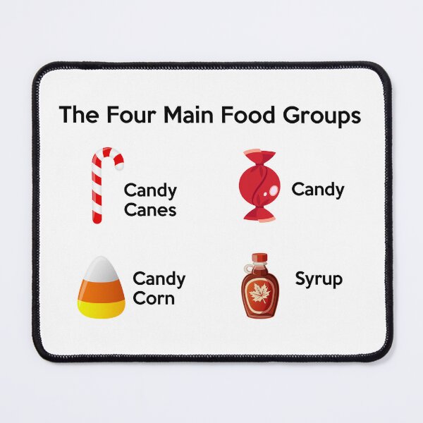 Item preview, Elf - The Four Main Food Groups designed and sold by Grades-Designs.