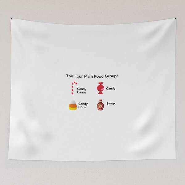 Item preview, Elf - The Four Main Food Groups designed and sold by Grades-Designs.