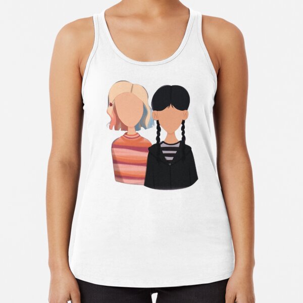 Wednesday Addams⚡☔ Racerback Tank Top