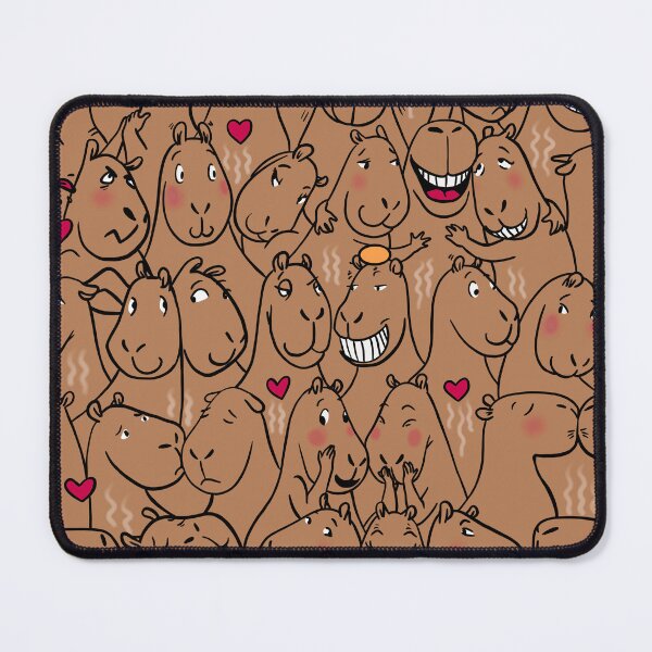 Item preview, Funny Capybaras in Love designed and sold by RJKpoyp.