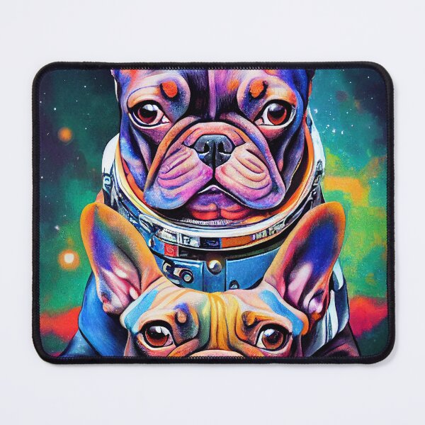 Item preview, Astronaut French Bulldog Puppy Nr. 7 designed and sold by thesupremewiz.