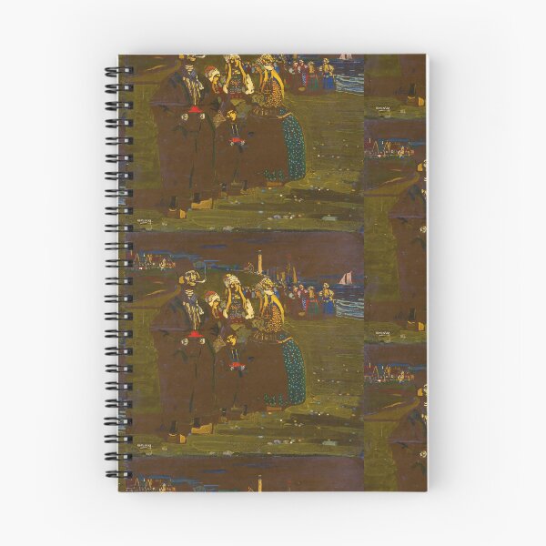 Item preview, Wassily Kandinsky Erinnerung An Holland (In Erwartung Heimkehrender Schiffe) (1904)   (rowing) (1912)  | Wassily Kandinsky Paintings  | Wassily Kandinsky abstract art designed and sold by TeeARTHY.