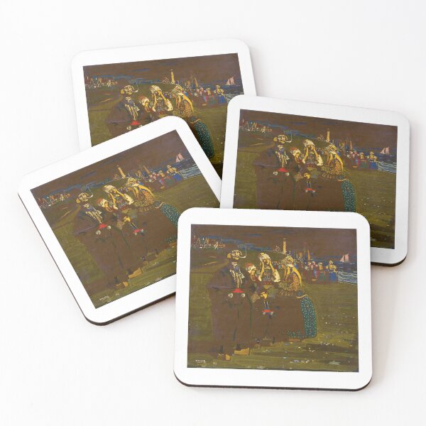 Item preview, Wassily Kandinsky Erinnerung An Holland (In Erwartung Heimkehrender Schiffe) (1904)   (rowing) (1912)  | Wassily Kandinsky Paintings  | Wassily Kandinsky abstract art designed and sold by TeeARTHY.