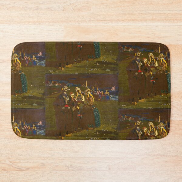 Item preview, Wassily Kandinsky Erinnerung An Holland (In Erwartung Heimkehrender Schiffe) (1904) (rowing) (1912) | Wassily Kandinsky Paintings | Wassily Kandinsky abstract art designed and sold by TeeARTHY.