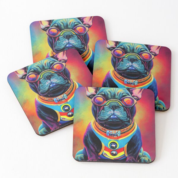 Item preview, Astronaut French Bulldog Puppy Nr. 8 designed and sold by thesupremewiz.