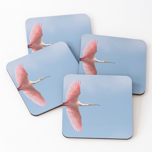 Item preview, Sky is the Limit - Roseate spoonbill in Blue Sky! designed and sold by Puttaswamy Ravishankar.