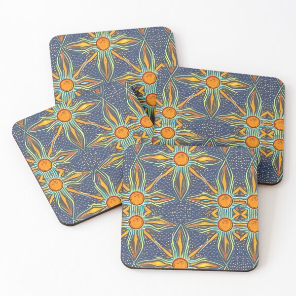Item preview, Bohemian Sun Pattern designed and sold by Poetic Patterns Studio.