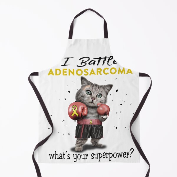 Item preview, Adenosarcoma Warrior - I Battle Adenosarcoma What Is Your Superpower? designed and sold by Jennpak.