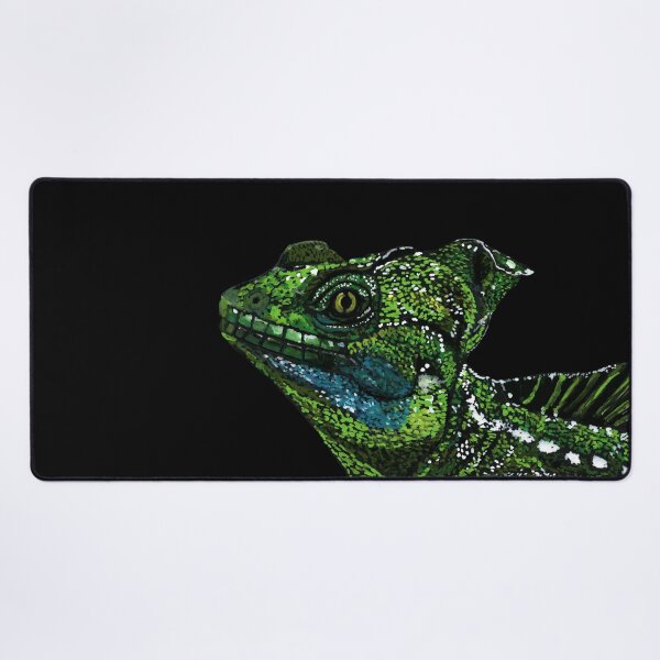 Item preview, Green Lizard | Watecolor Art by Sulazen designed and sold by SULAZEN.