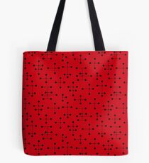 Bolsa de tela Midcentury Modern Dots 109