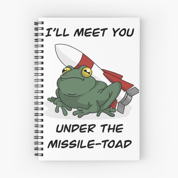 Item preview, I’ll meet you under the missile-toad designed and sold by FrankiePeggotty.