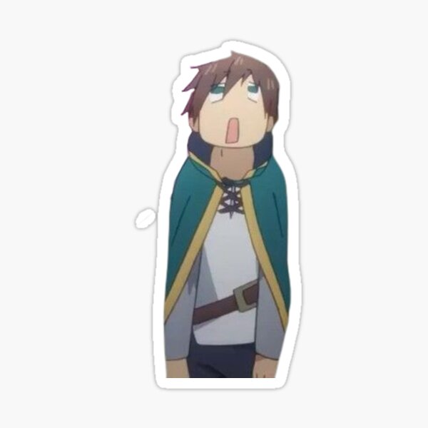 Satou Kazuma Stickers for Sale