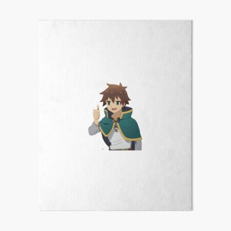 Kazuma Thumbs up Konosuba Photographic Print for Sale by