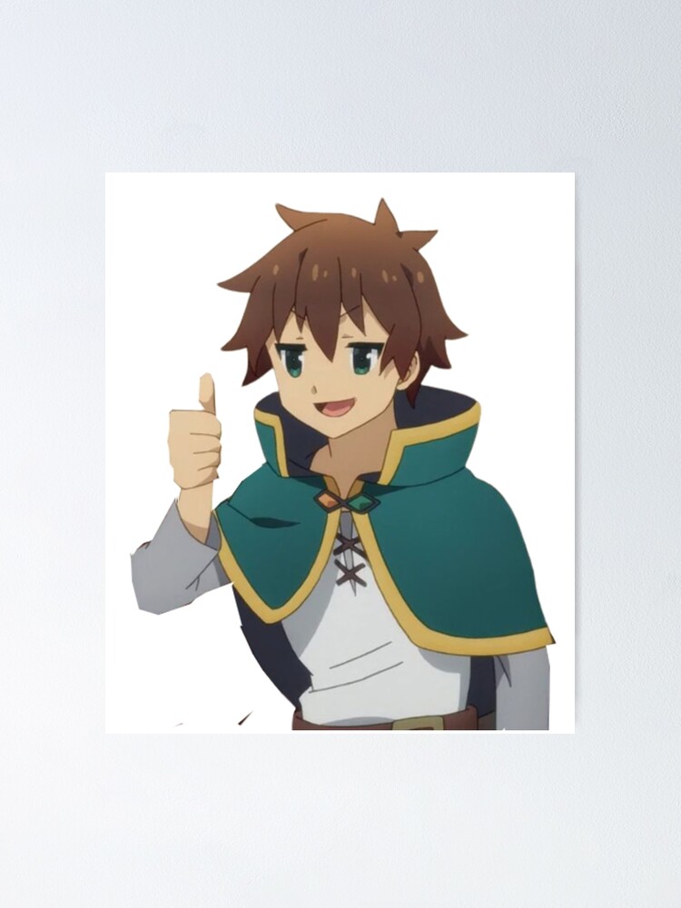 Satou Kazuma (Konosuba) funny face