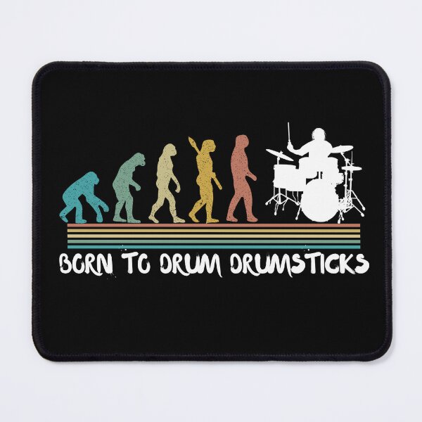Item preview, Born to Drum Drumsticks | Drumsticks Lover | Passionate Musician |  designed and sold by CactusFamily.