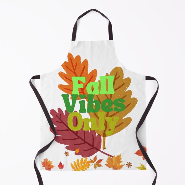 Item preview, Cute Leaves Colorful Bubble Letters Fall Vibes Only designed and sold by Darlene Douglas-Jackson.
