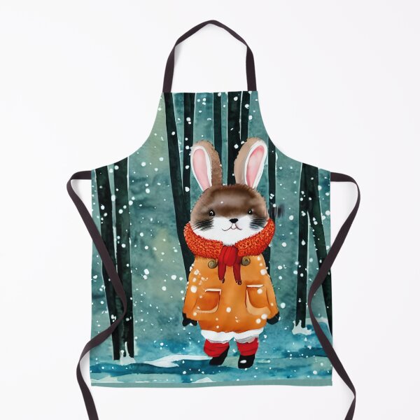 Item preview, Kawaii chibi bunny in the magic forrest #2 designed and sold by i-cottagedesign.