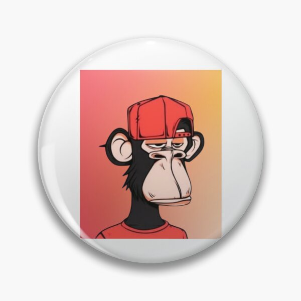 Item preview, Monkey NFT01 ,red hat Graphic    designed and sold by TeyaLillyCo.