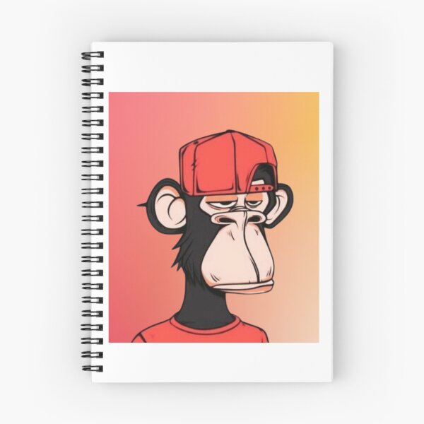 Item preview, Monkey NFT01 ,red hat Graphic    designed and sold by TeyaLillyCo.