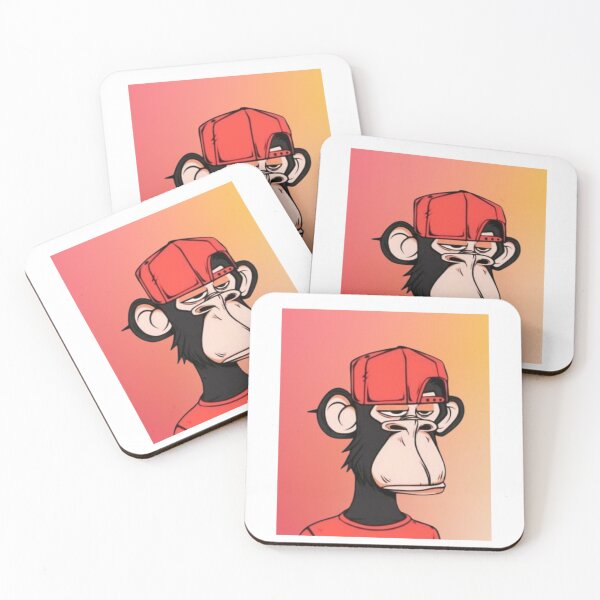 Item preview, Monkey NFT01 ,red hat Graphic    designed and sold by TeyaLillyCo.