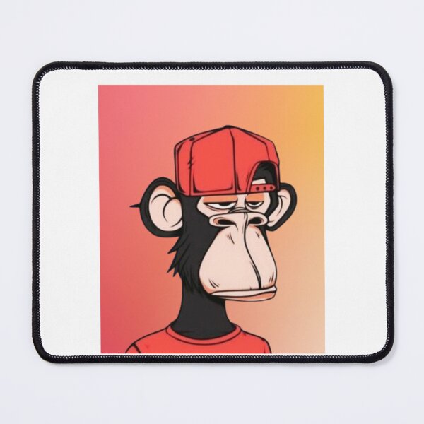 Item preview, Monkey NFT01 ,red hat Graphic    designed and sold by TeyaLillyCo.
