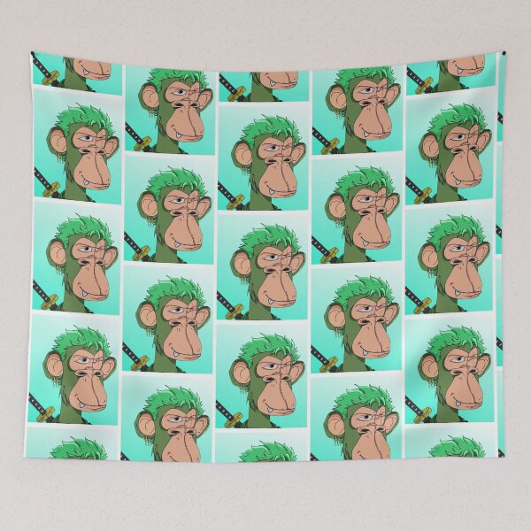Item preview, Monkey NFT02 Zooro Graphic    designed and sold by TeyaLillyCo.