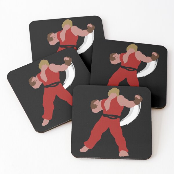 Item preview, SSBU Ken P jab super simple design designed and sold by SmasherDesigns.
