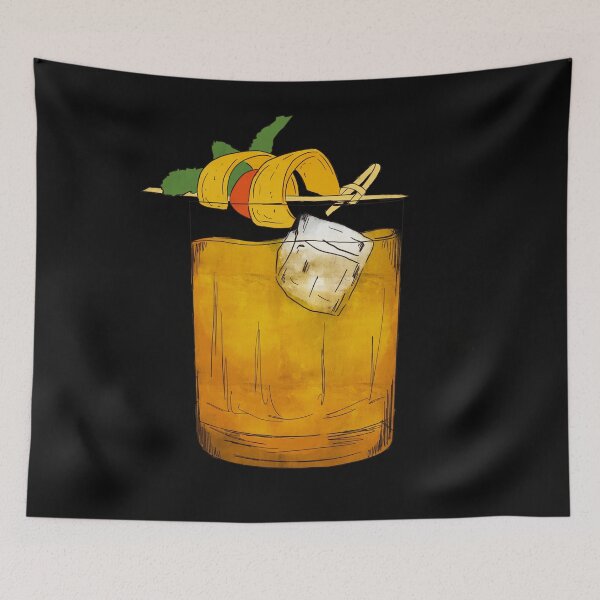 Artikelvorschau, Altmodischer Cocktail entworfen und verkauft von antevasinart.